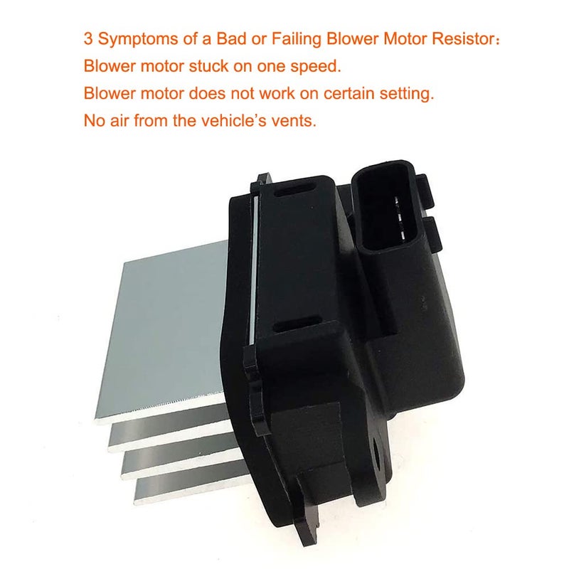 YUTOCOOL HVAC Blower Motor Resistor AC Blower Control Module Fits 2009-2017 Ford Expedition 2009-2014 Ford F150 2009-2017 Lincoln Navigator Replace BL3Z-19E624-A BL3Z19E624A YH-1829 YH1829 - Image 4